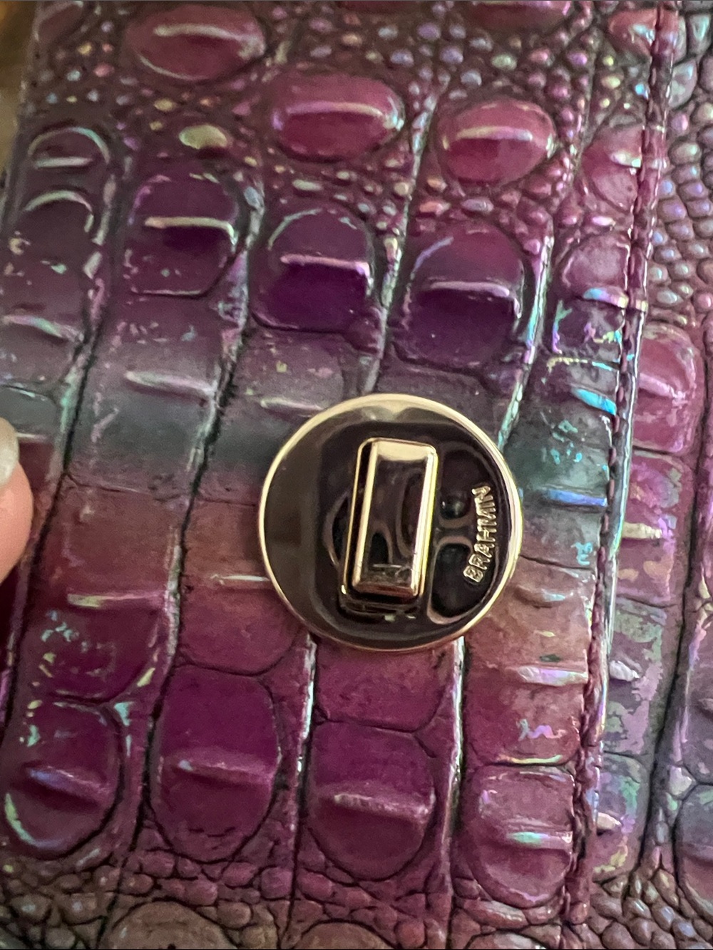 Brahmin Polina Magical Ombre crossbody bag - Picture 8 of 8